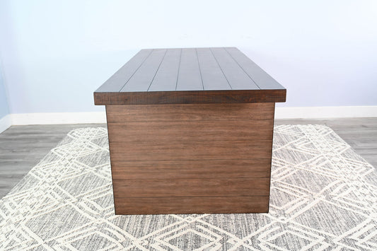 Boise - Counter Wood Dining Table - Tobacco Leaf / Buckskin