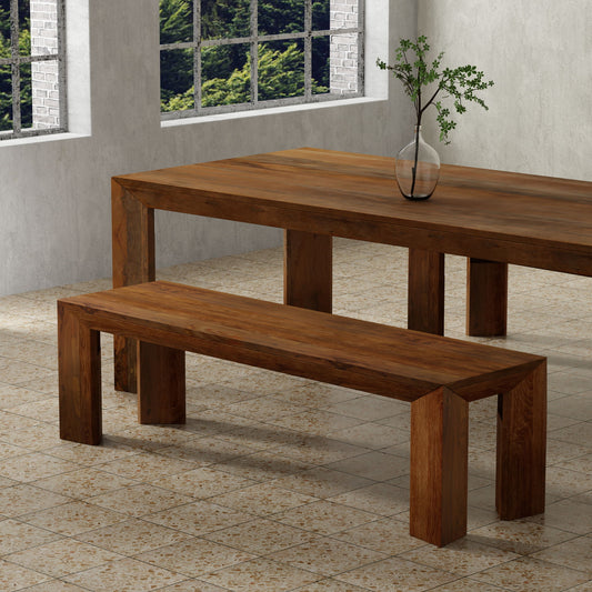 Crossings - Downtown Rectangular Dining Table - Amber