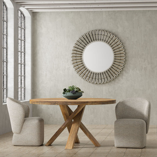Crossings - Downtown Round Dining Table - Amber