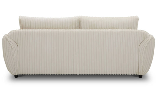 Utopia - 2 Seat Sofa With Lumbar Pillow - Mega Ivory