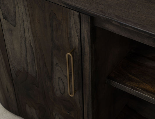 Balam - TV Stand - Oil Black