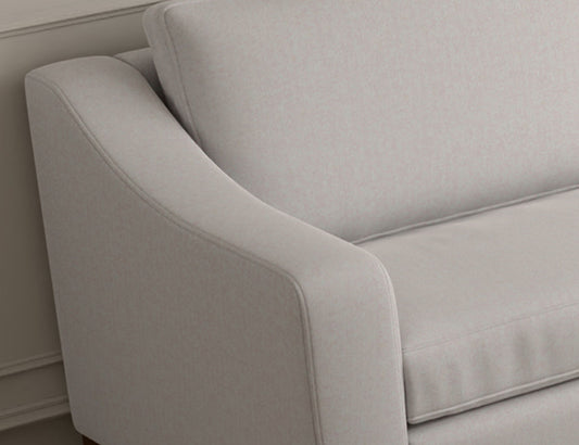 Natural Parota - Armchair - Mink Withe