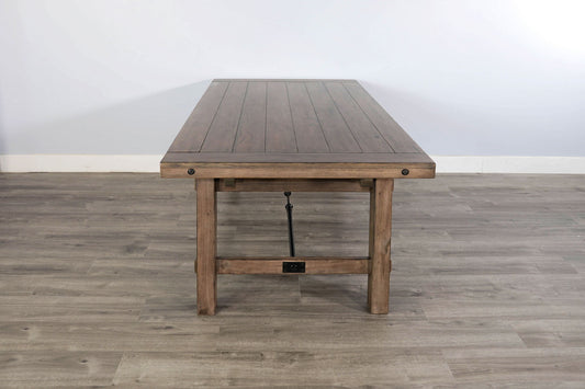 Doe Valley - Wood Dining Table With Extensions With Turnbuckle - Buckskin