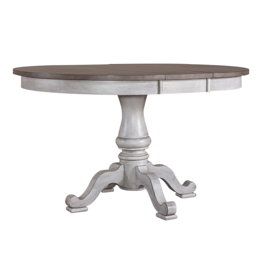 Ocean Isle - Pedestal Table - Antique White