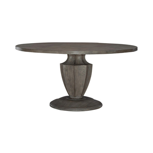 Westfield - Pedestal Table - Dark Brown