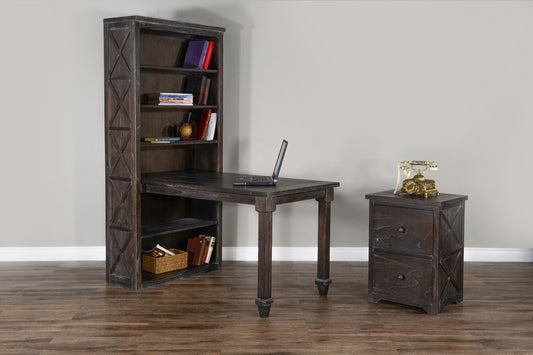 Sofia - Bookcase / Open - Dark Brown
