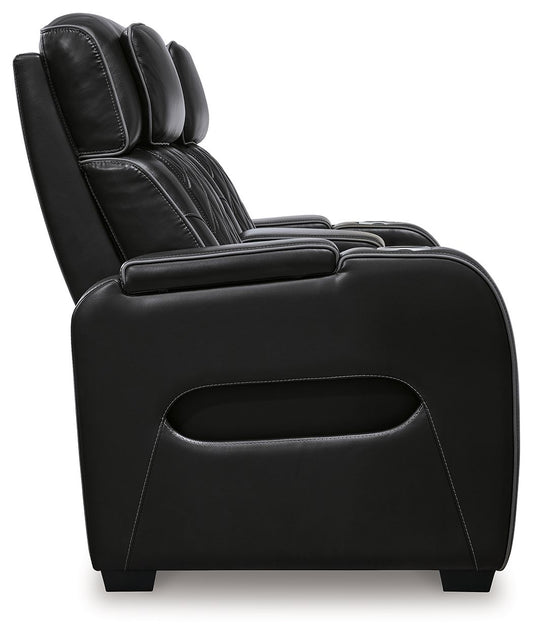 Boyington - 2 Pc. - Power Reclining Sofa And Loveseat - Black
