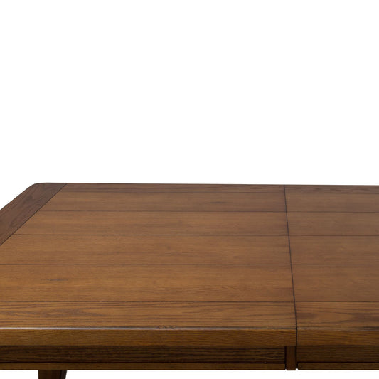 Treasures - Rectangular Leg Table - Light Brown