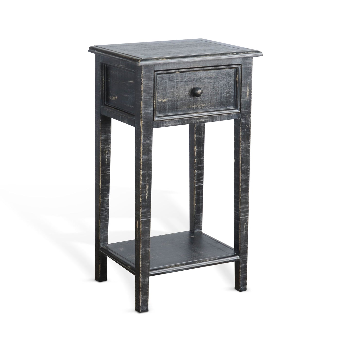 Marina - 31" Height Side Table - Black Sand
