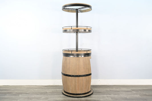 Barrel Bar With Swivel - Wheat