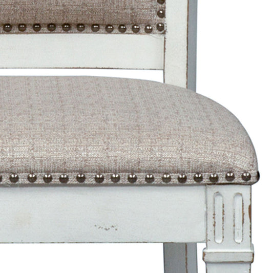 Abbey Park - Upholstered Side Chair - White