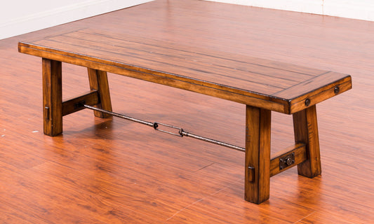 Tuscany - Bench With Turnbuckle - Vintage Mocha