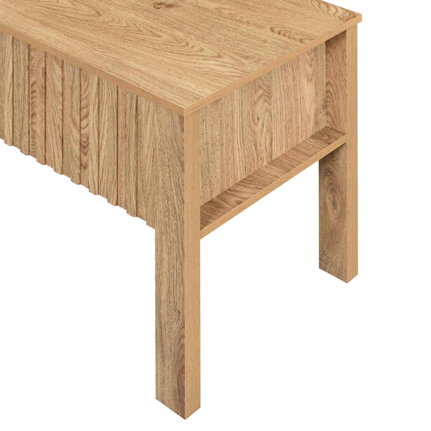 Thayer - One Drawer End Table/Bedside Table - Natural