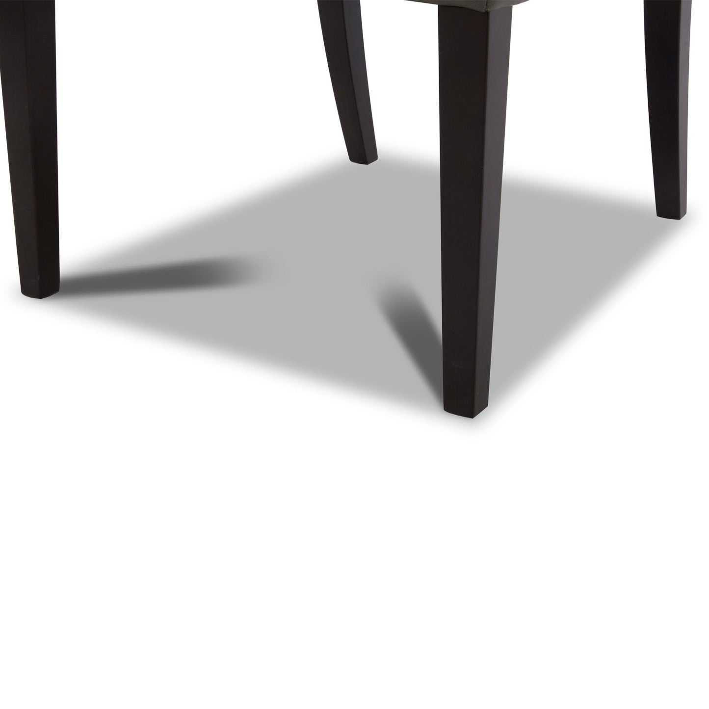 Crossings - Eden Rectangular Dining Table With 4 Upholstered Chairs - Toasted Tumbleweed & Black