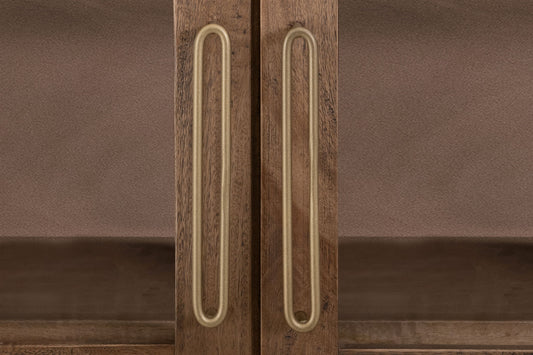 Balam - Cabinet - Almond / Barrel Brown
