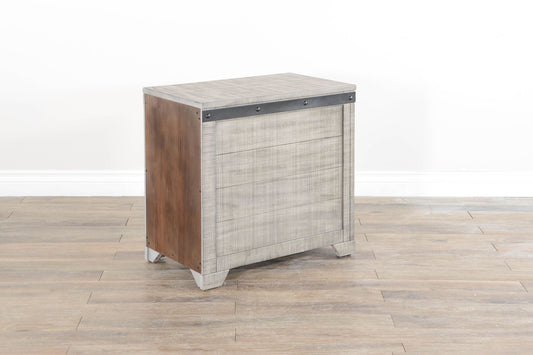 Alpine - Chair Side Table - Gray