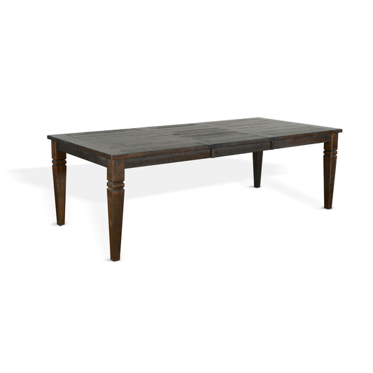 Homestead - Extension Dining Table With Butterfly Leaf - Tobacco Leaf