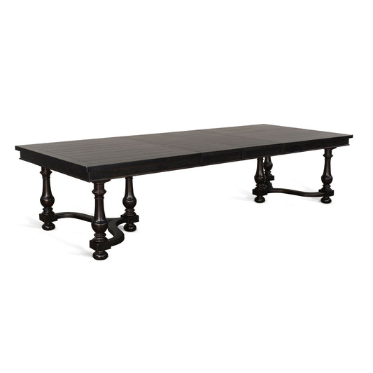 Scottsdale - Dining Table With Extensions With 2 Leaves - Black