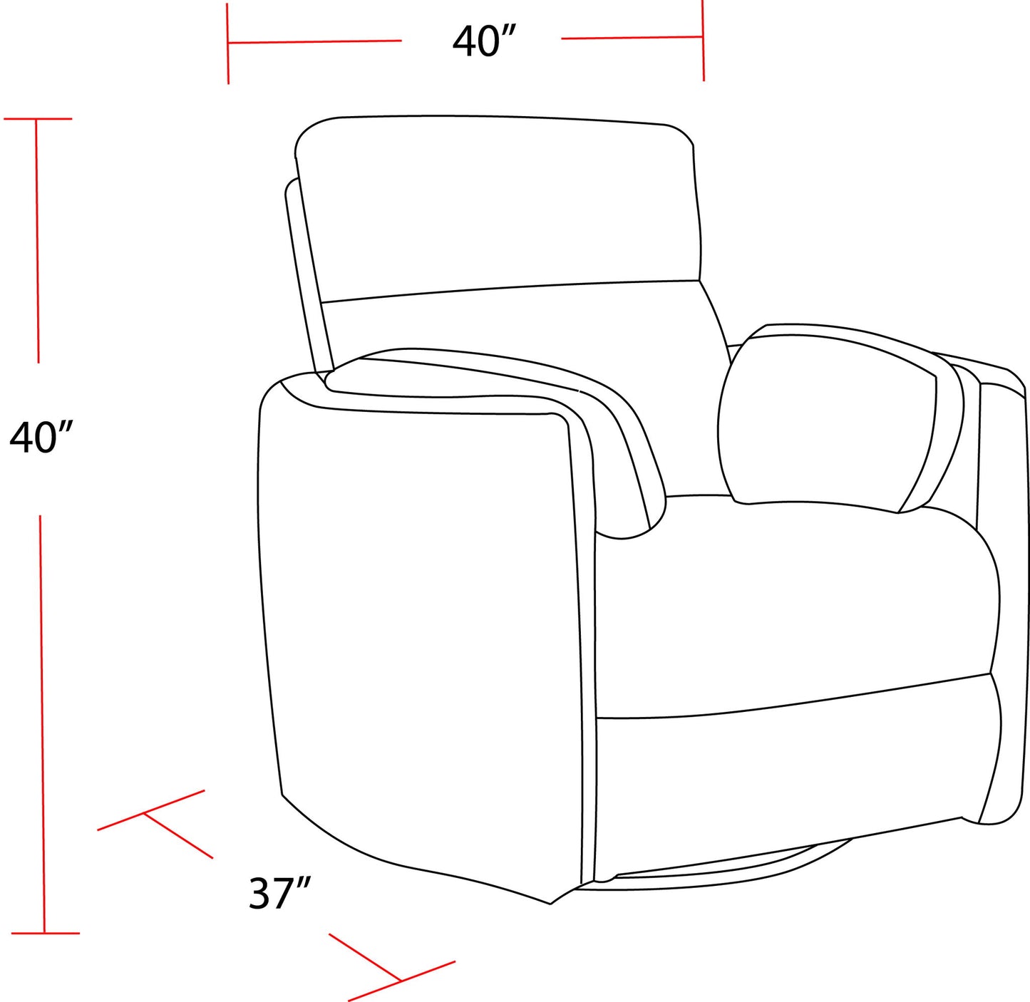 Radius - Power Reclining Sofa Set