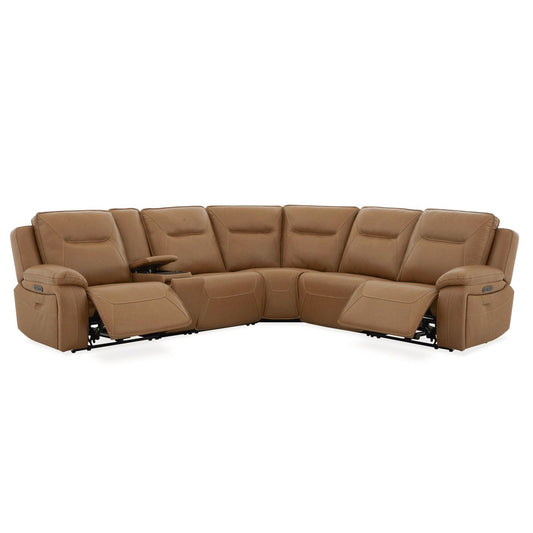 Callihan - 6 Piece Sectional - Brown