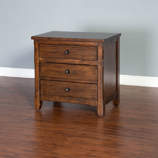Santa Fe - Nightstand - Dark Chocolate