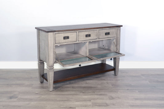 Homestead Hills - Wood Server - Tobacco Leaf / Alpine Gray