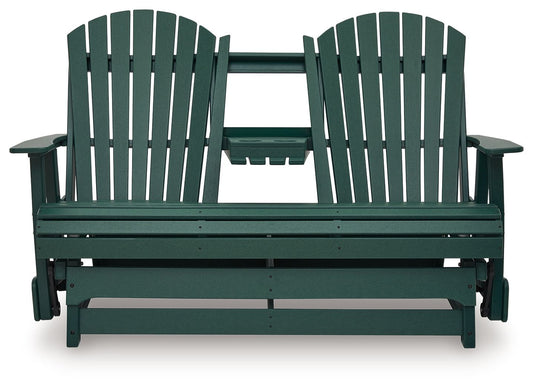 Shell Beach - Loveseat Glider - Green
