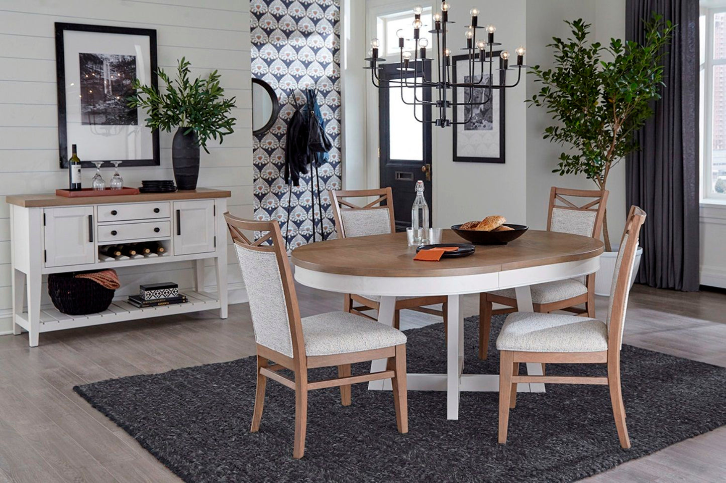 Americana Modern Dining - Upholstered Dining Chair (Set of 2) - Cotton