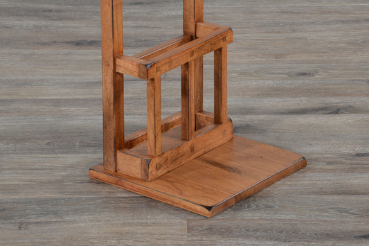 Sedona - Savannah 12.5" Traditional Wood Table - Rustic Oak