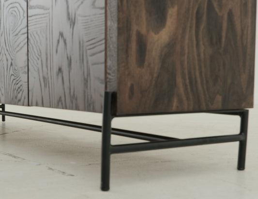 Verona - 4-Door Console - Deep Forest Brown