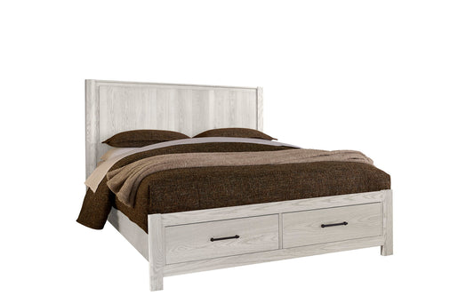 Lodge & Loft - Radius Poster Bed With Footboard Storage