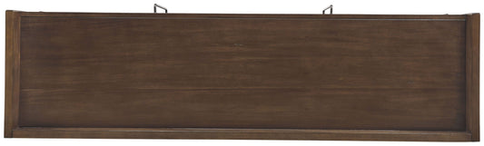 Starmore - XL TV Stand w/Fireplace Option - Brown