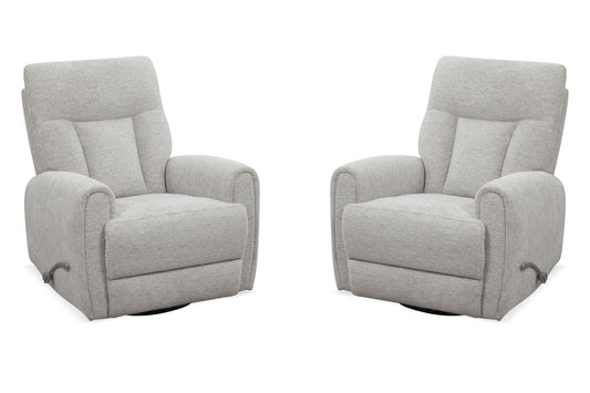 Natalia - Manual Swivel Glider Recliner (Set of 2)