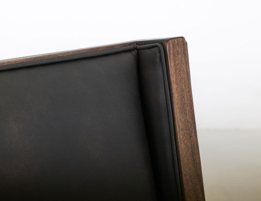 Walnut - Upholstered Chair (Set of 2) - Brown/Black