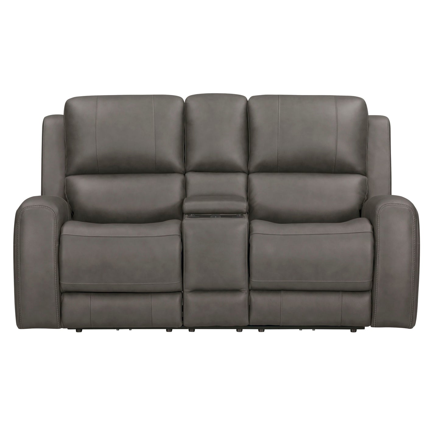 Belmont - Zero Gravity Power Reclining Tilt Console Loveseat P3 - Autumn Fog