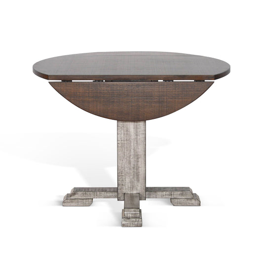 Homestead Hills - Table Base Only - Tobacco Leaf / Alpine Gray