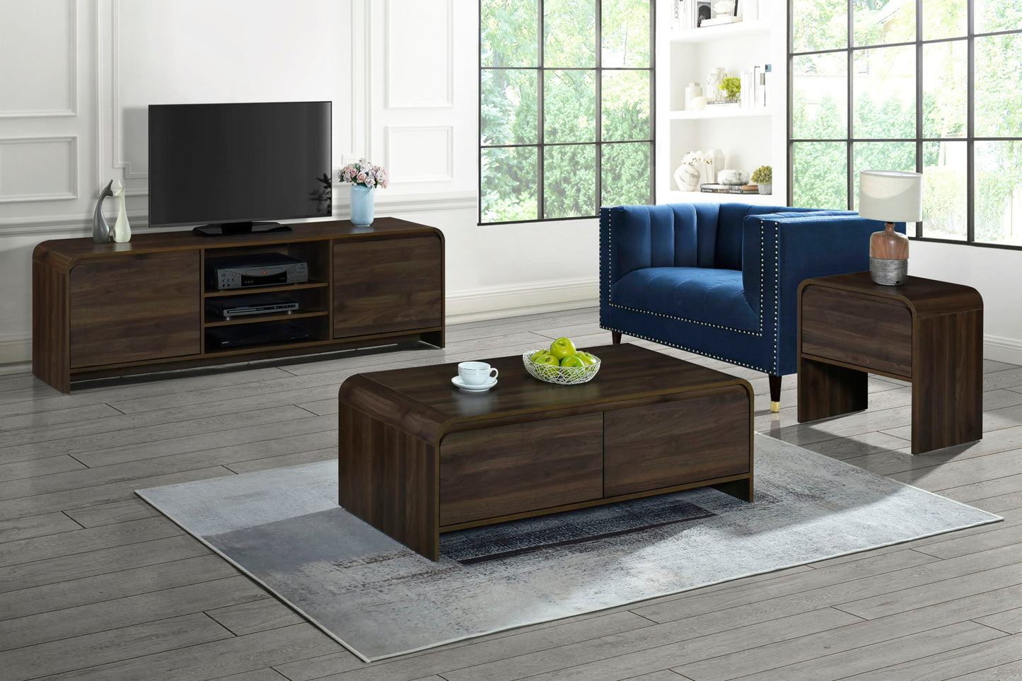 Mara - One Drawer End Table / Bedside Table