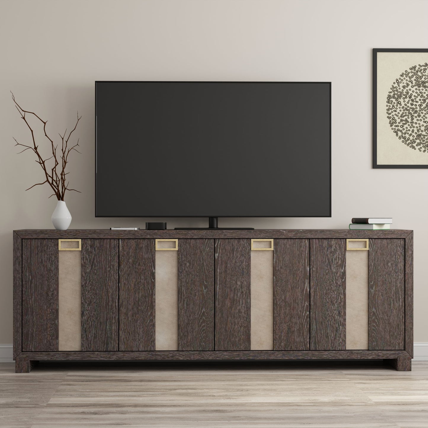 Ascent - 90" Console - Dark Chocolate