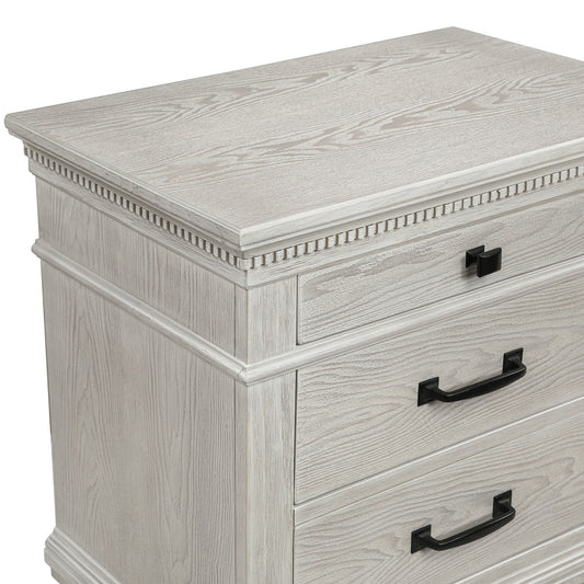 Silver Sands - Nightstand - Gray