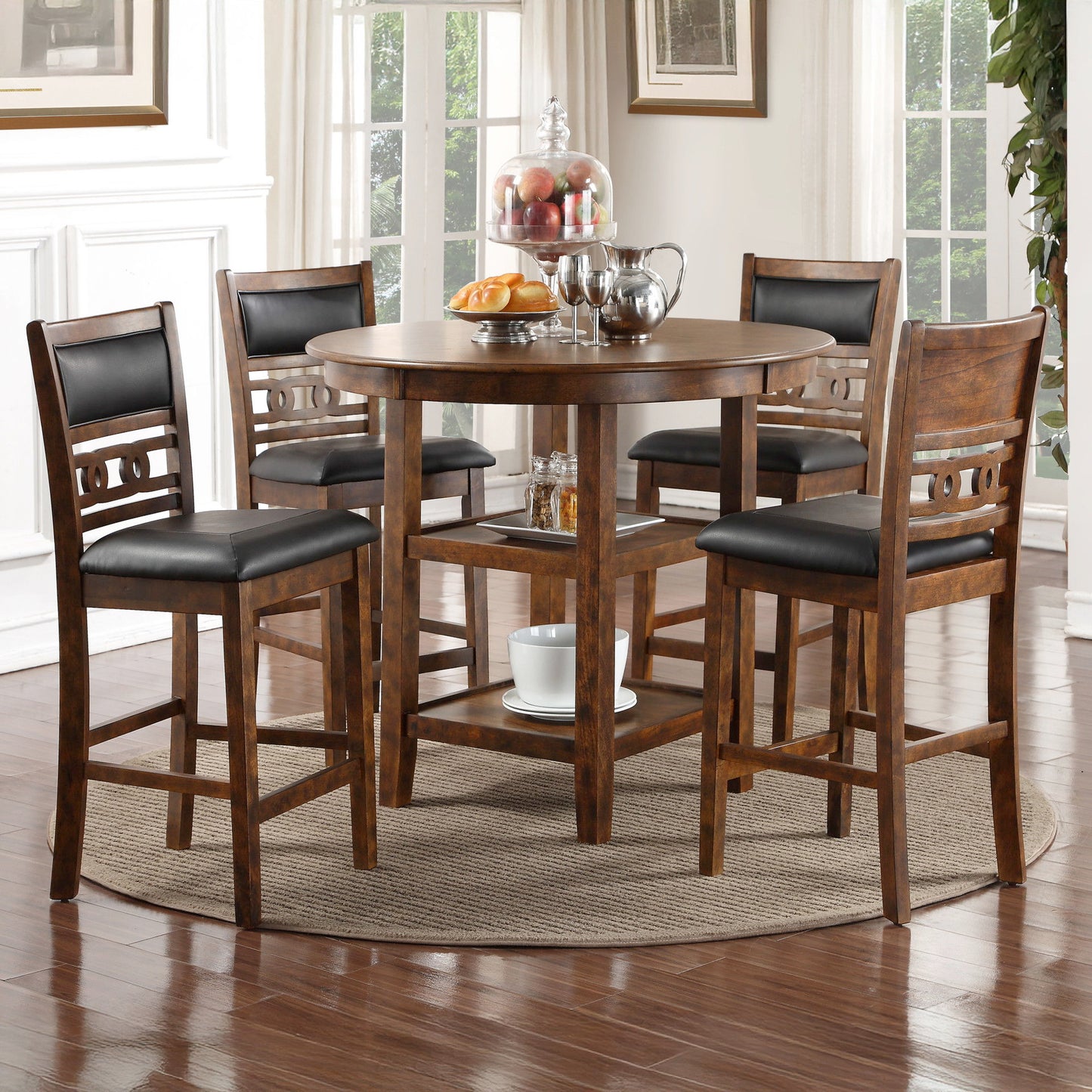 Gia - Round Counter Dining Set