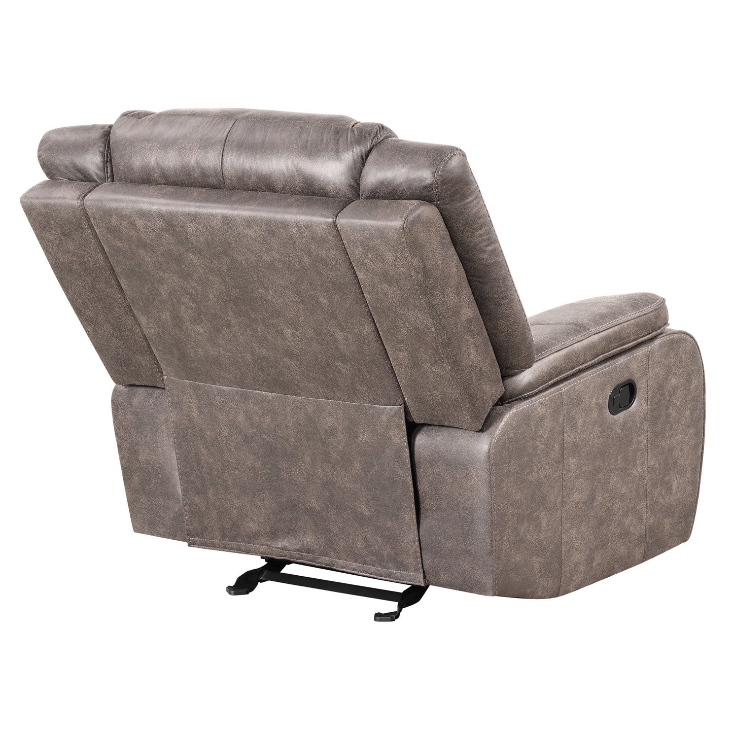Blake - Manual Glider Reclining Sofa And 2 Recliners - Desert Taupe
