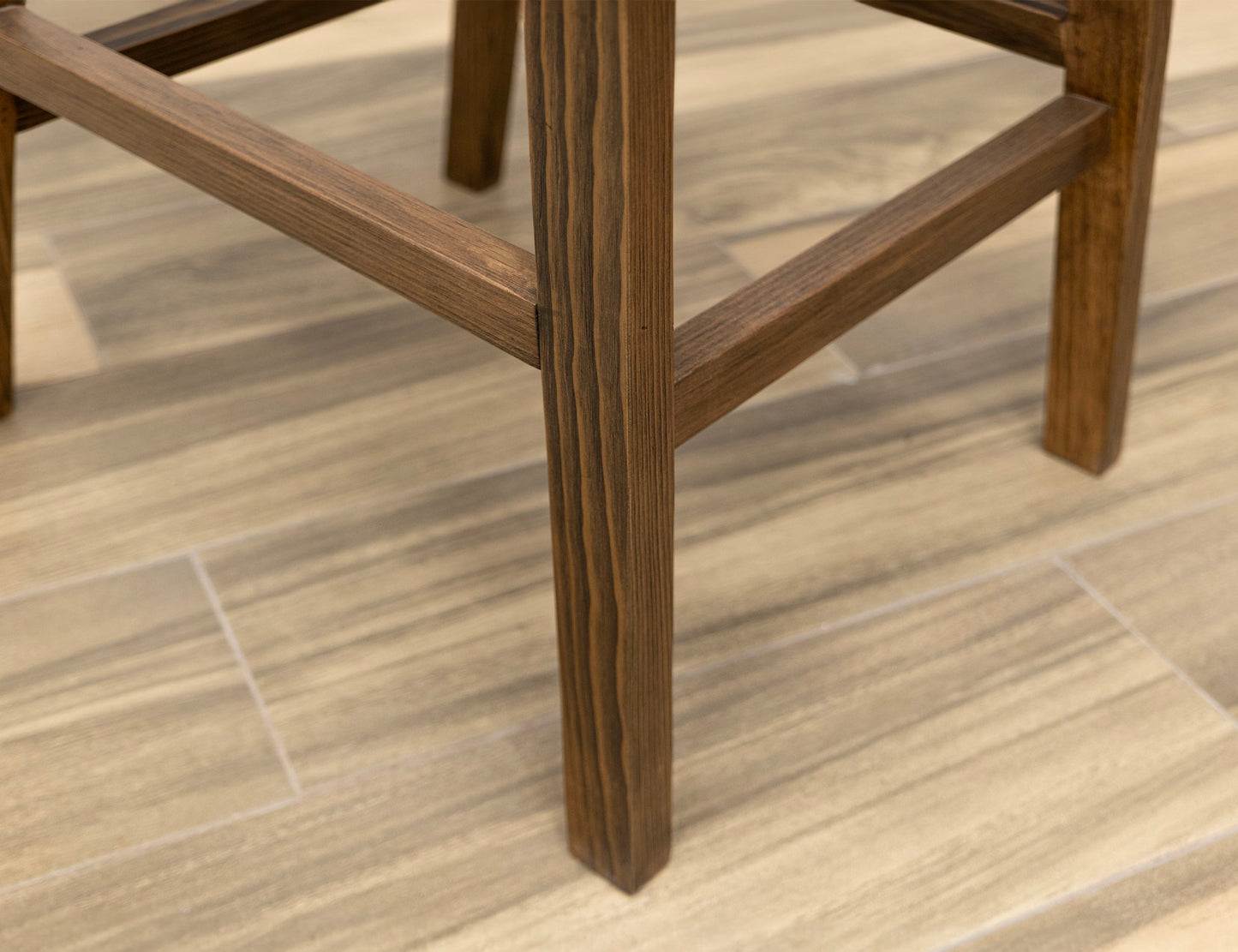 Novus Lodge - Barstool (Set of 2) - Walnut Brown