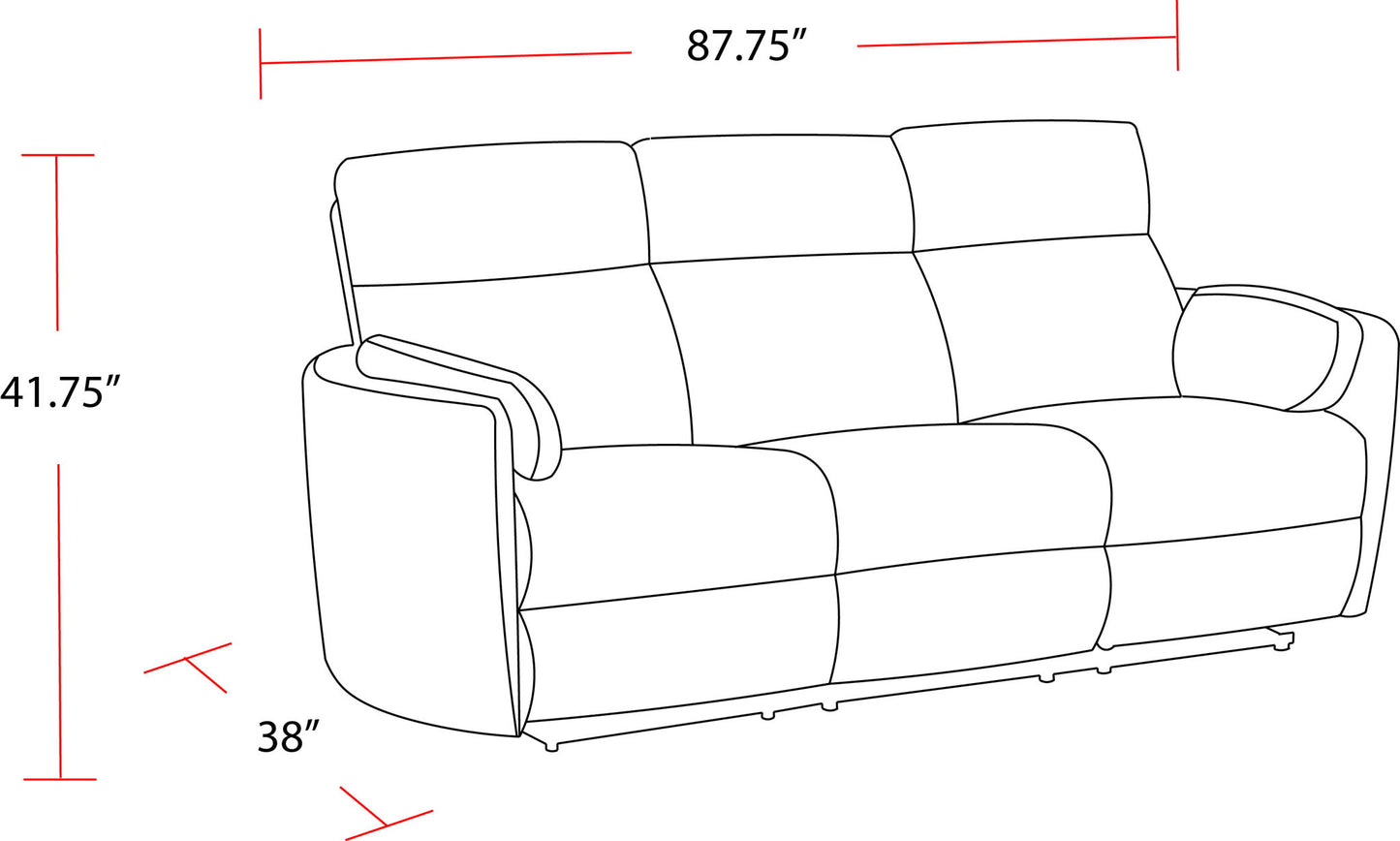 Radius - Power Reclining Sofa Set