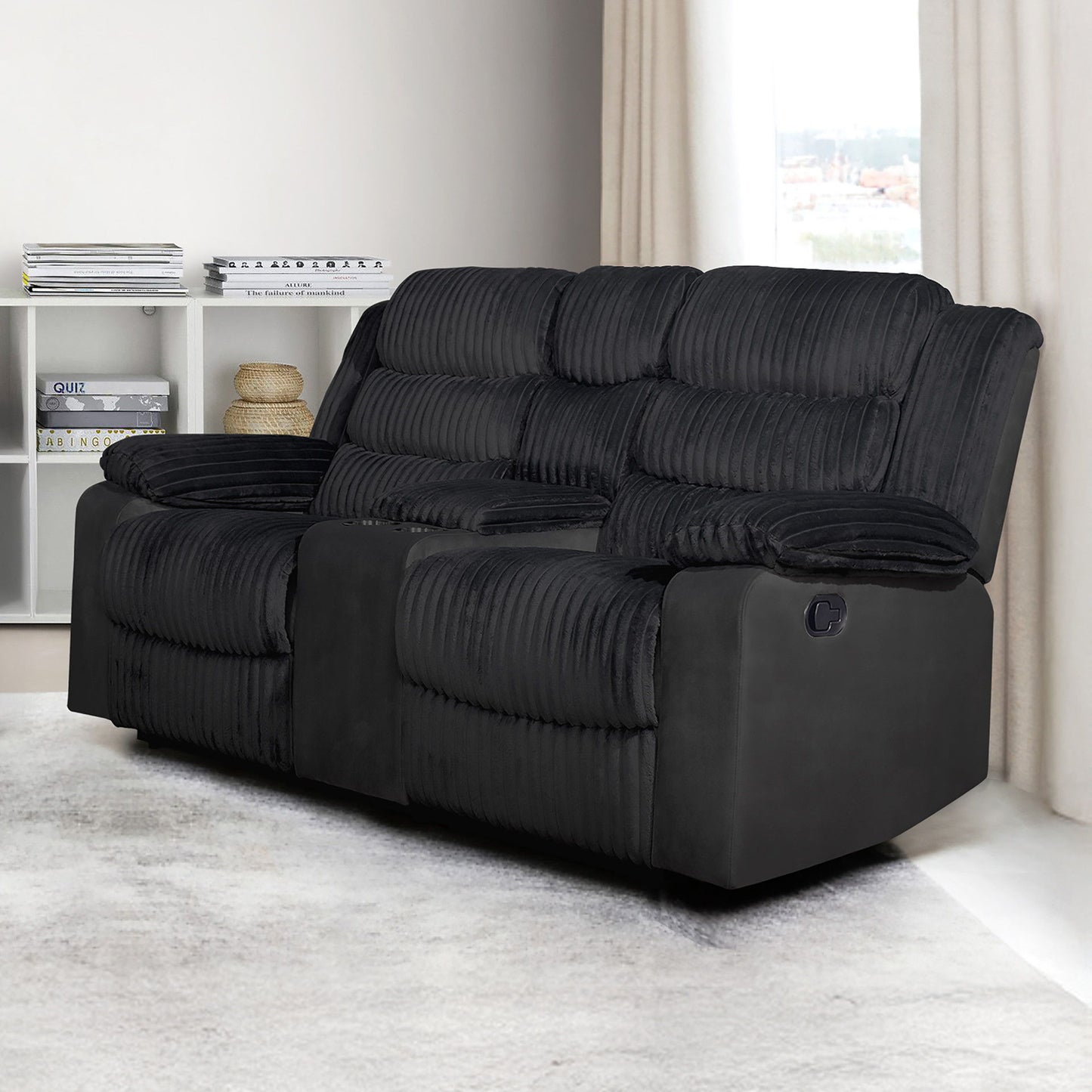 Willow - Console Loveseat With Dual Recliners