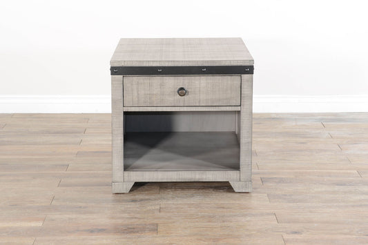 Alpine - End Table - Gray