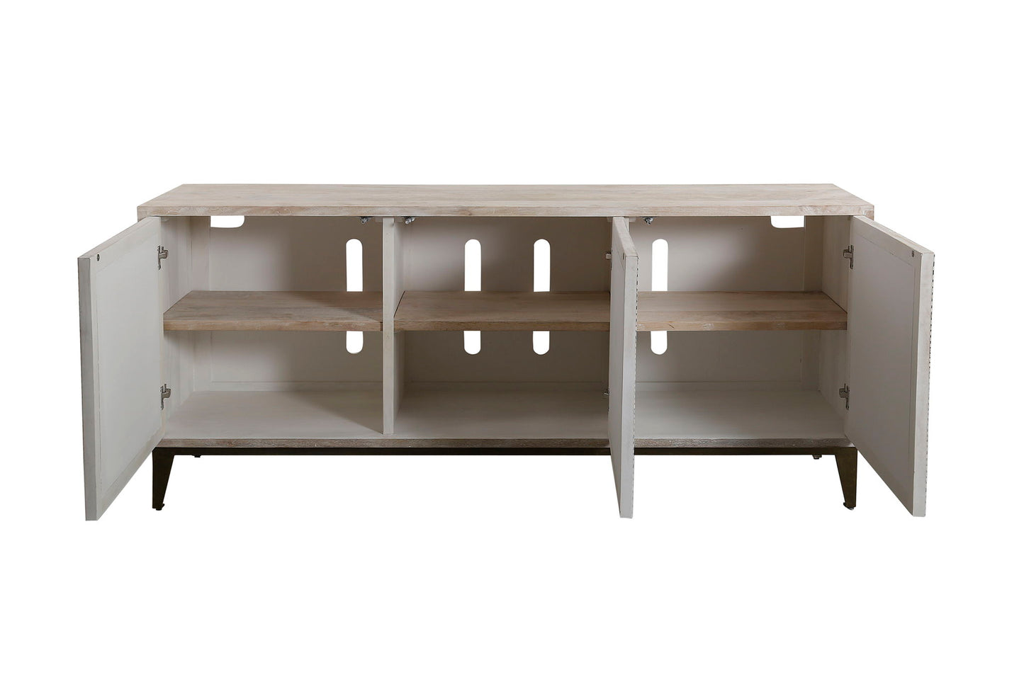 Crossings - Big Bang Console - Light Washed Natural