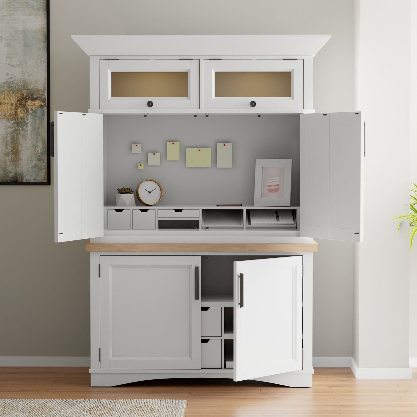 Americana Modern - Workstation with LED Light