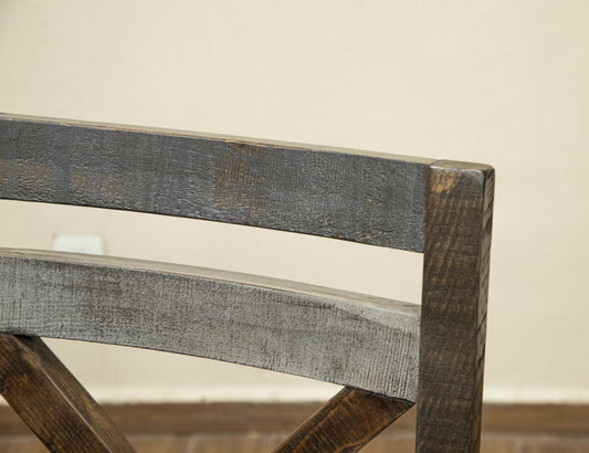 Loft - Barstool (Set of 2) - Two Tone Gray / Brown