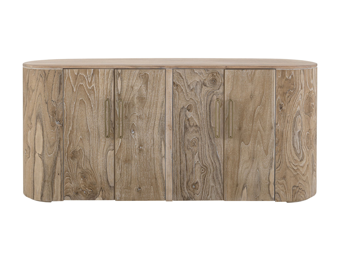 White Balam - 4 Doors Console - Ivory White