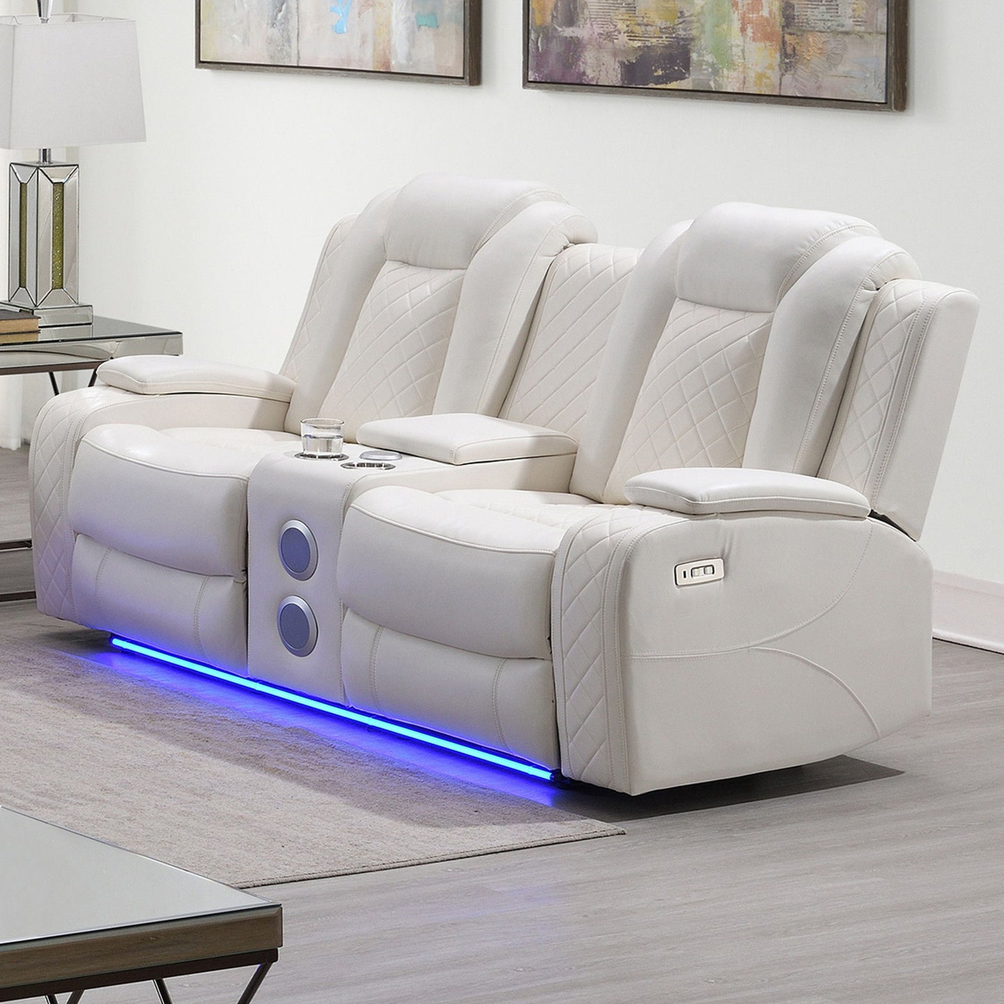 Orion II - Console Loveseat With Dual Recliners